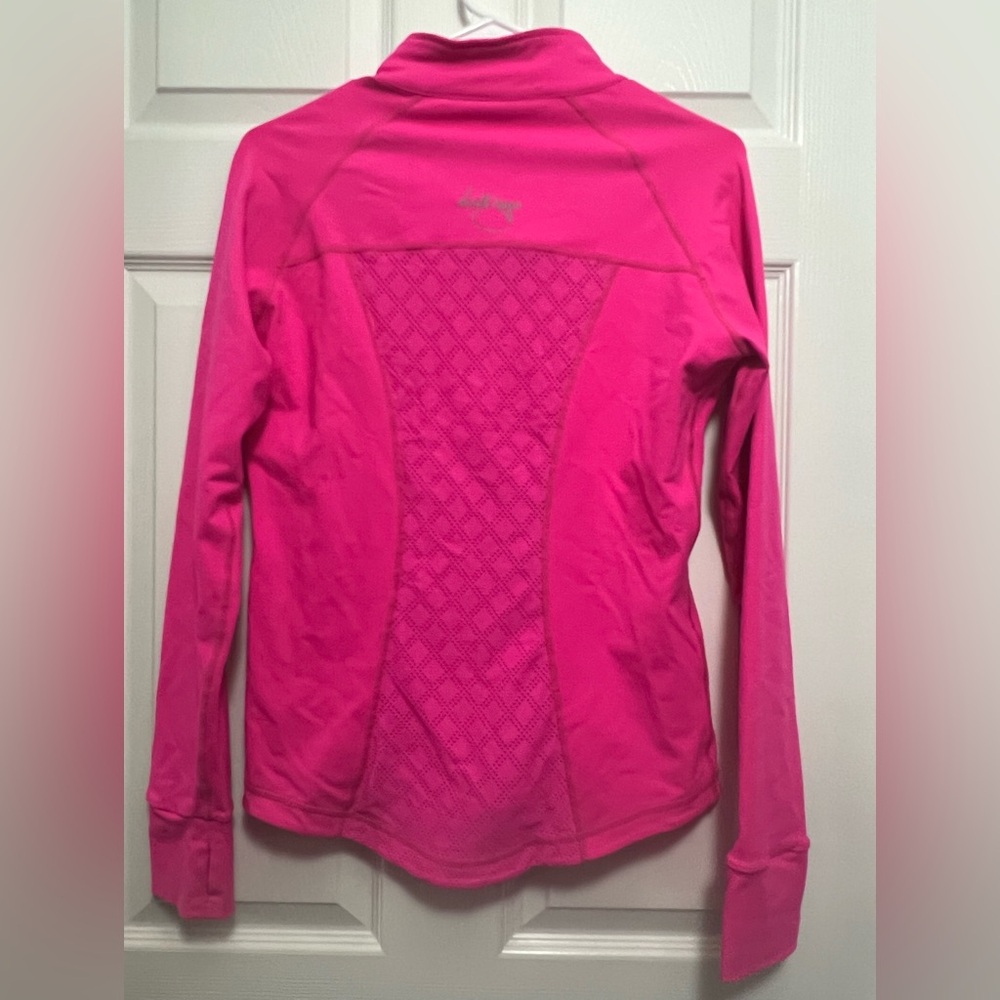 Michelle Bridges One Active Hot Pink Athletic Jacket Size 12 AUS/Size 8 USA - Picture 3 of 4